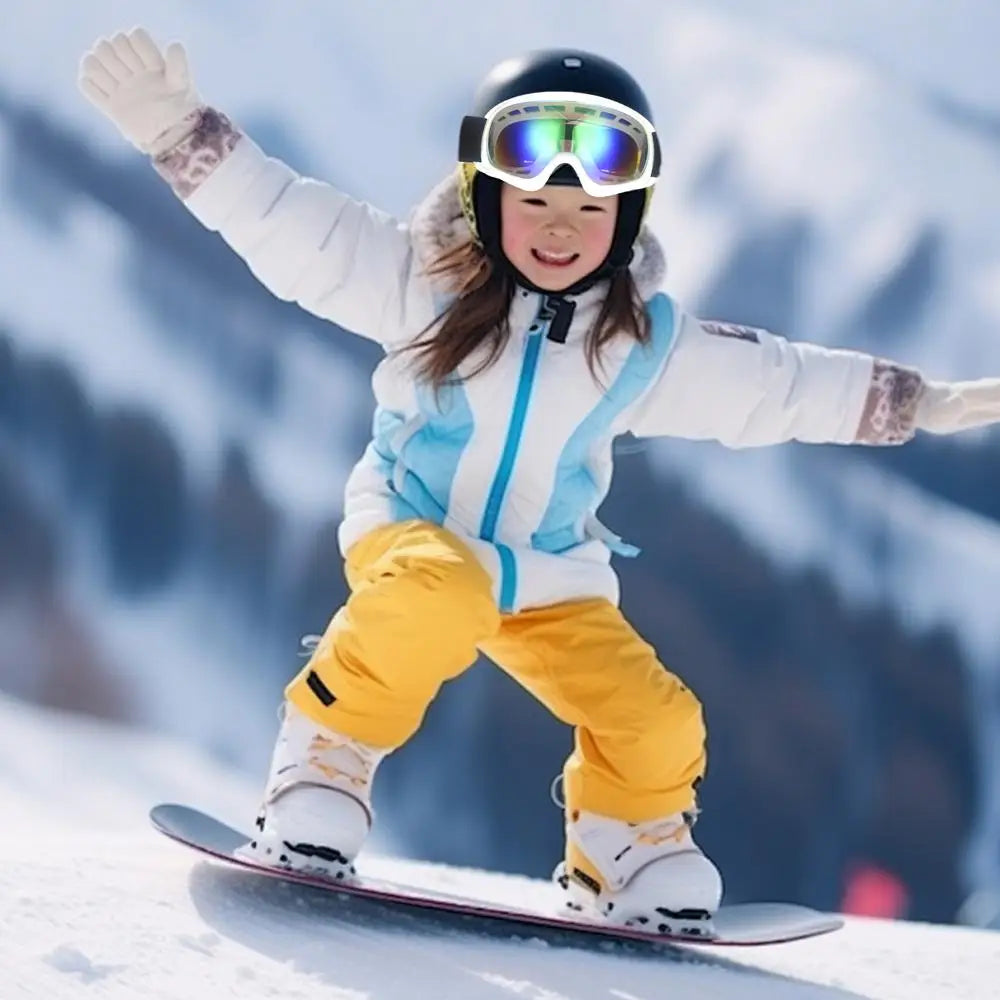 Kid's Anti-Fog Comfortable and Warm Ski/Snowboard Goggles