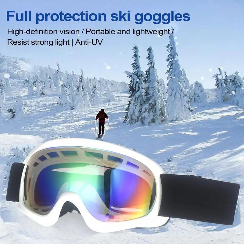 Anti-Fog Kids Comfortable and Warm Ski/Snowboard/Snowmobile Goggles