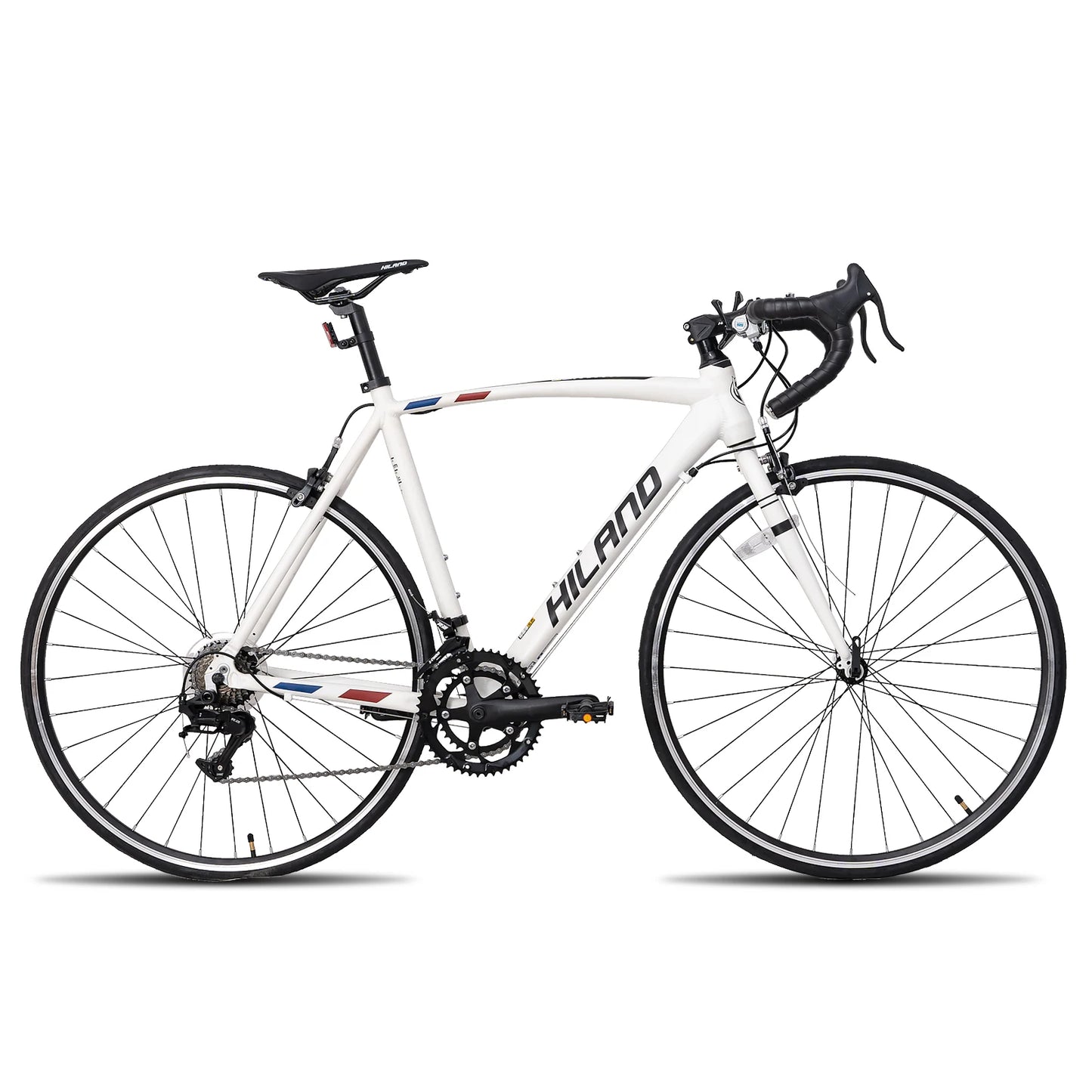 Hiland 700c Racing Road Bike, 14 speeds, lightweight aluminum frame for men and women