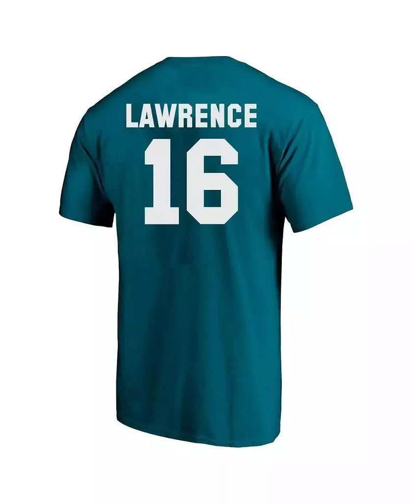 Fanatics | Men's Trevor Lawrence Teal Jacksonville Jaguars Big Tall Player T-Shirt