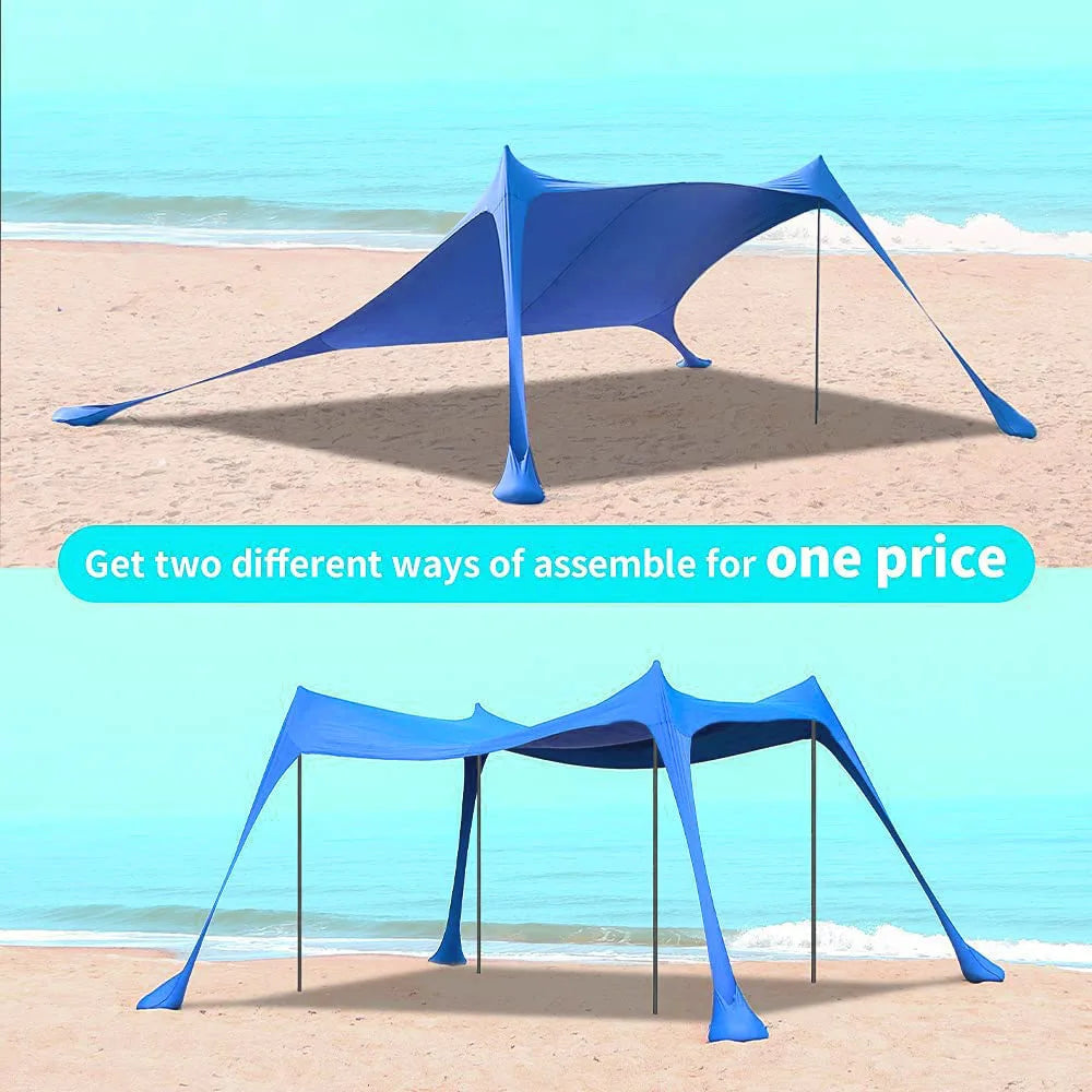Leica Large Size Lawn and Beach Portable Canopy