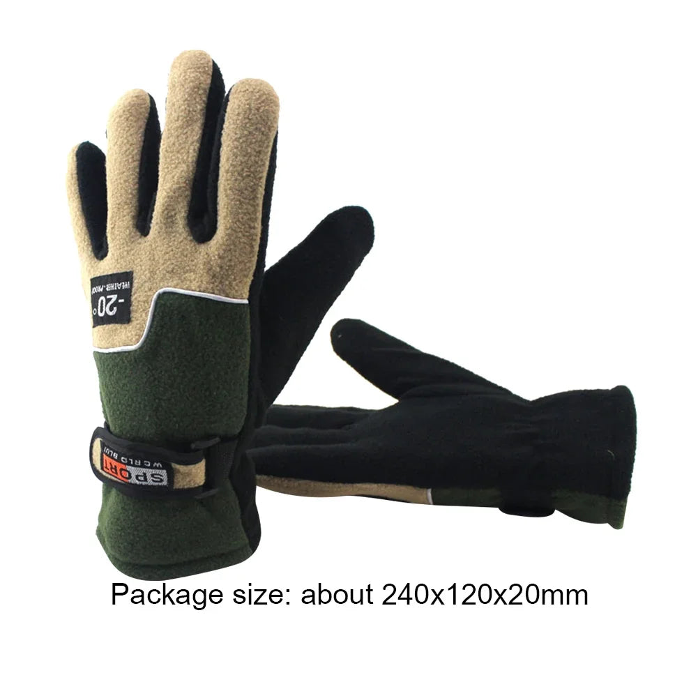 Thermal, Waterproof Winter Full Finger Ski Gloves
