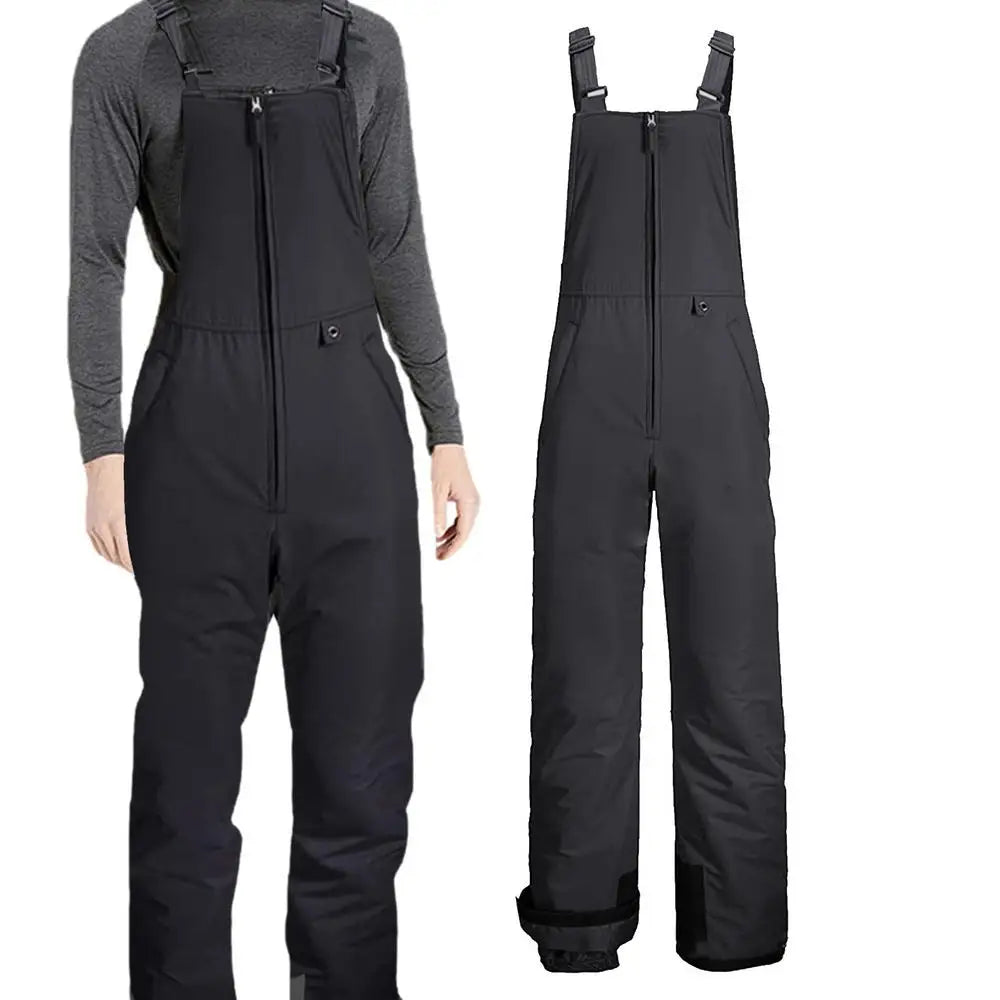 Winter Comfortable, Waterproof, Insulated Ski/Snowboarding Bibs/Overalls