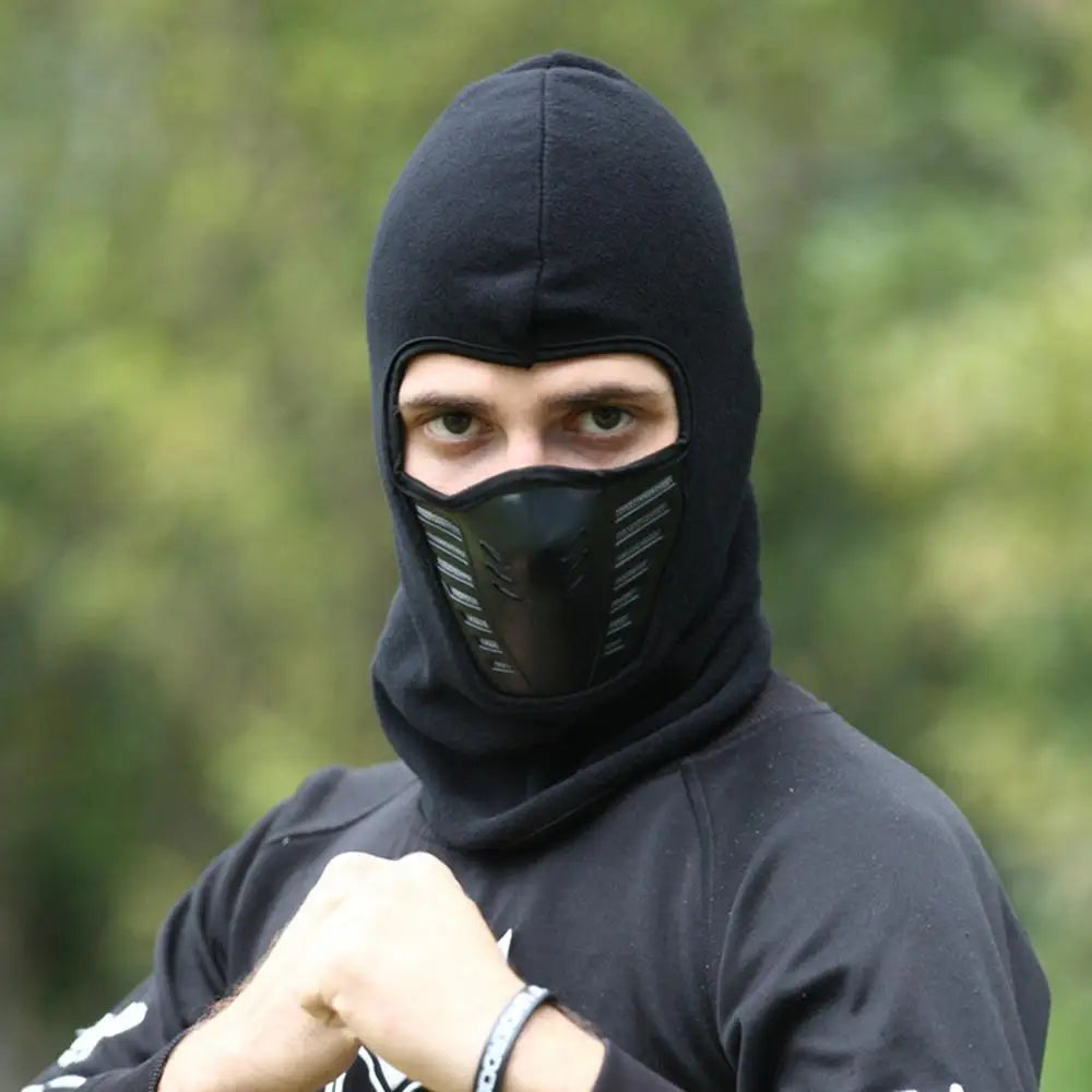 Cold-Proof, Windproof Fleece Thermal Neck Full Face Ski Mask for Men & Women
