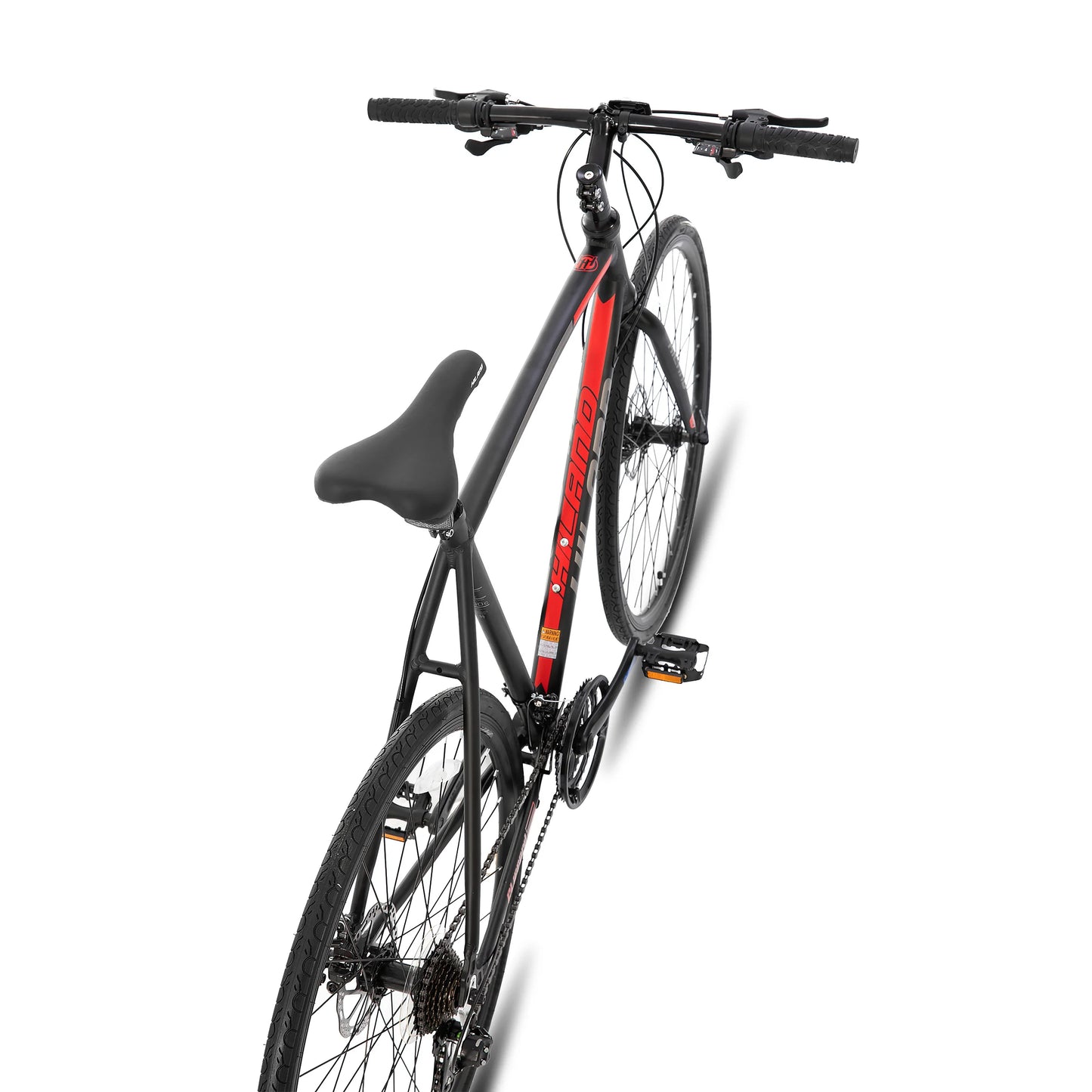 HILAND 700c 14 Speed Road Racing Bike with Light Weight Aluminum Frame for Men & Women