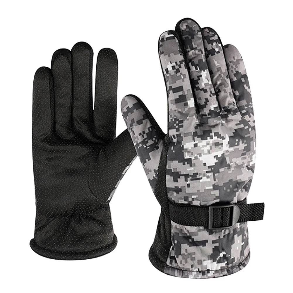 Thermal, Waterproof Winter Full Finger Ski Gloves