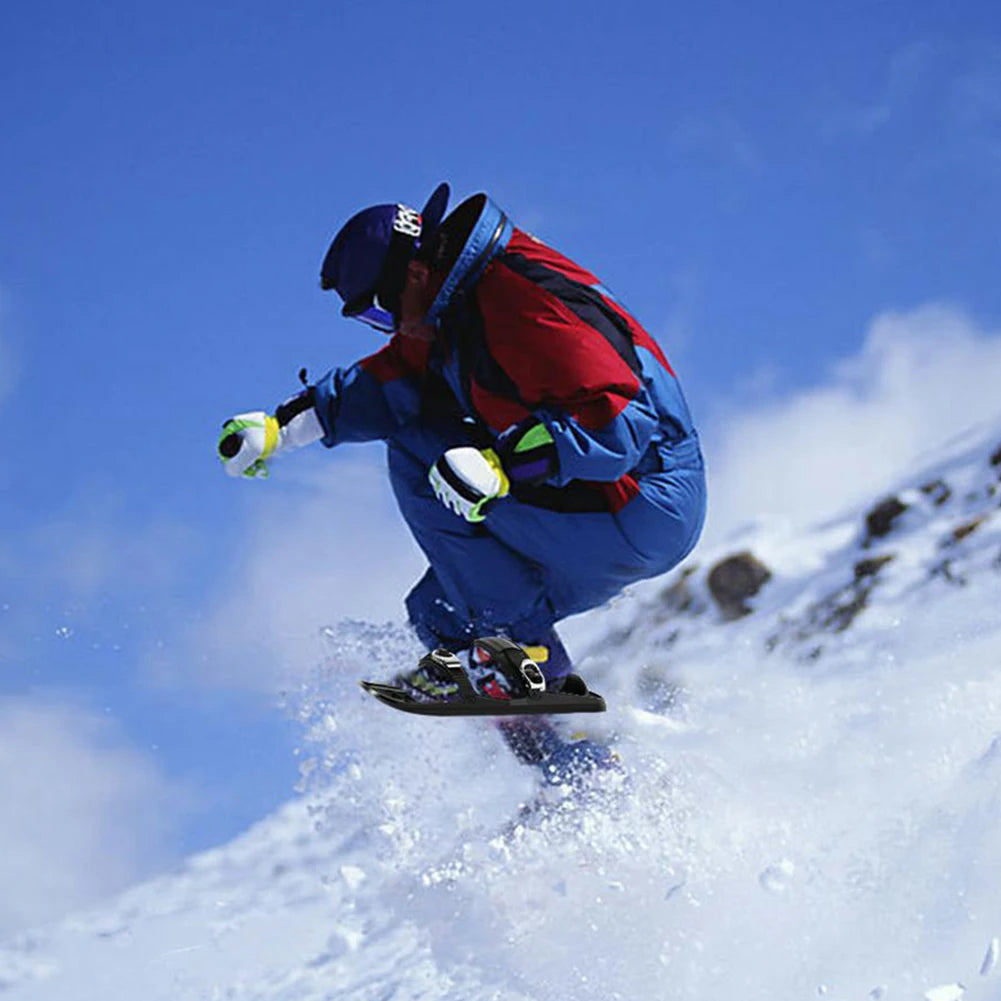 Mini Short Portable Ski Skates/Shoes for Winter Outdoor Sports