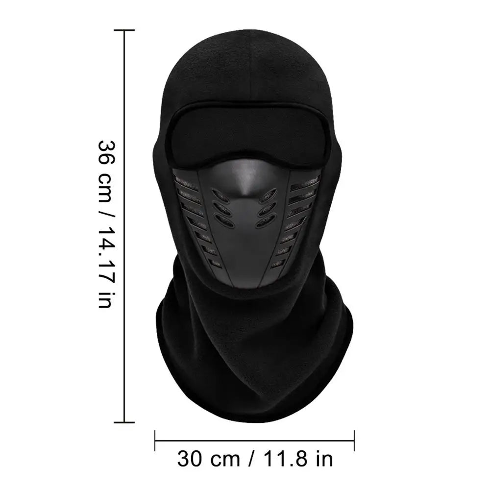 Cold-Proof, Windproof Fleece Thermal Neck Full Face Ski Mask for Men & Women