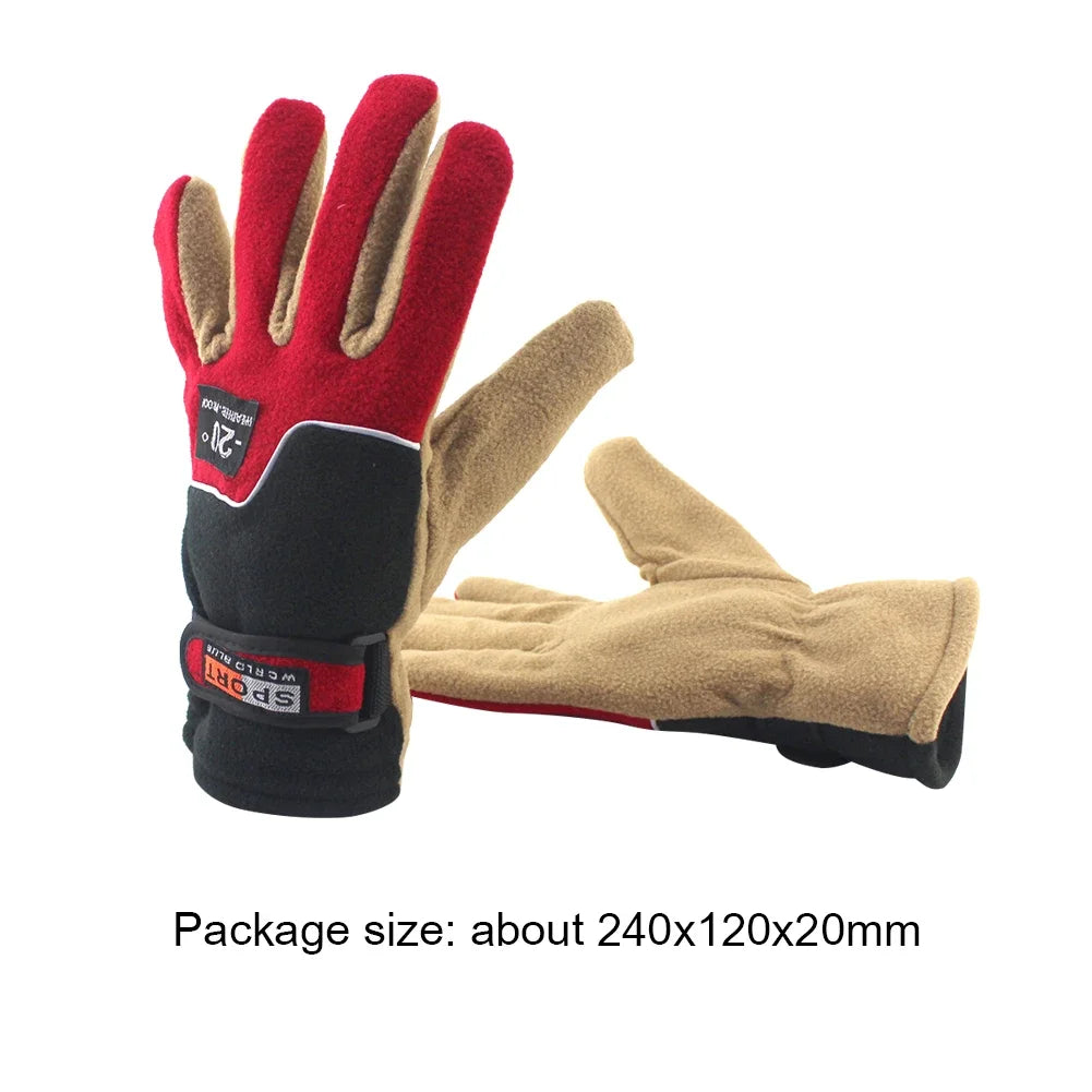Thermal, Waterproof Winter Full Finger Ski Gloves