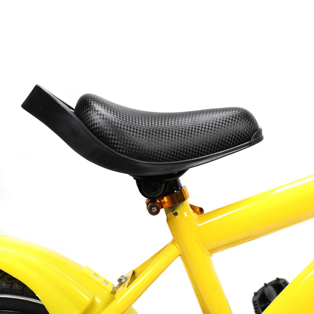 14 Inch Children's Bicycle with Training Wheels for 2–11-Year-old Boys & Girls