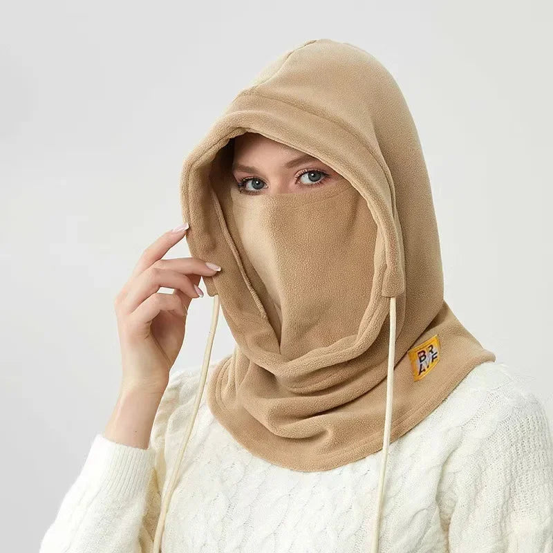 Winter 3-in-1 Windproof Hat with Mask and Neck Warmer for Men and Women