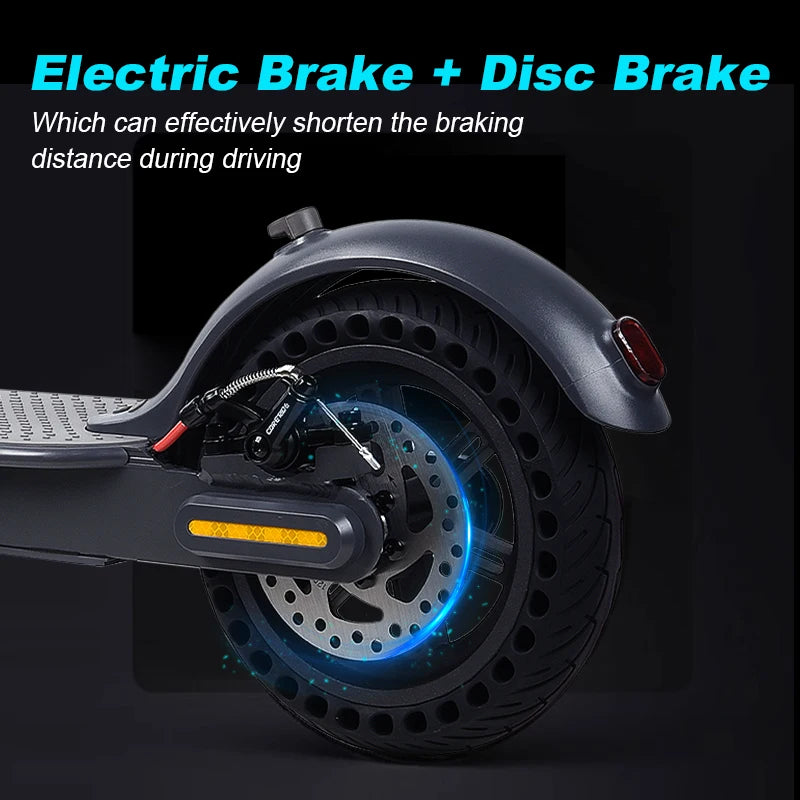Mankeel MK083 350W 36V 10.4AH Folding Electric Scooter for Adults with Max Range 30KM