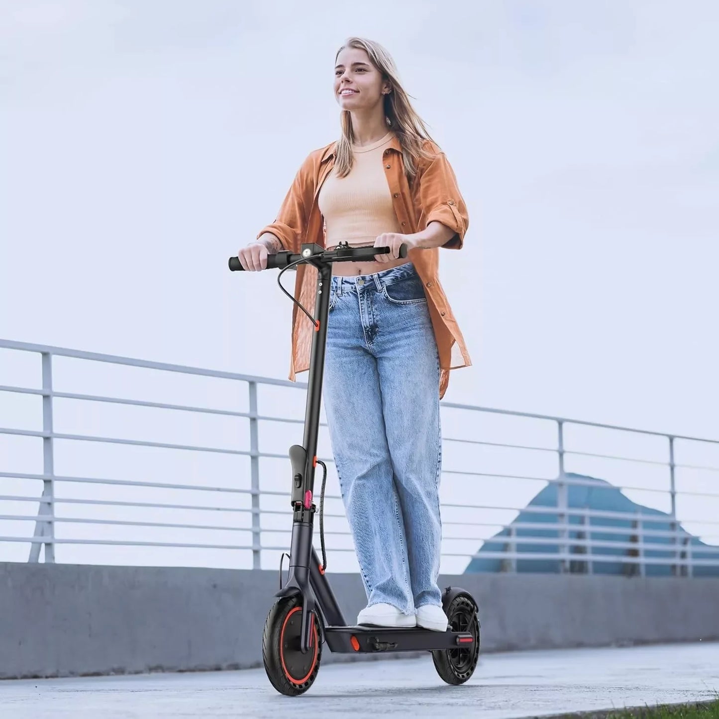LP60 350W Folding Electric Scooter with APP Smart Control & 8.5inch tire