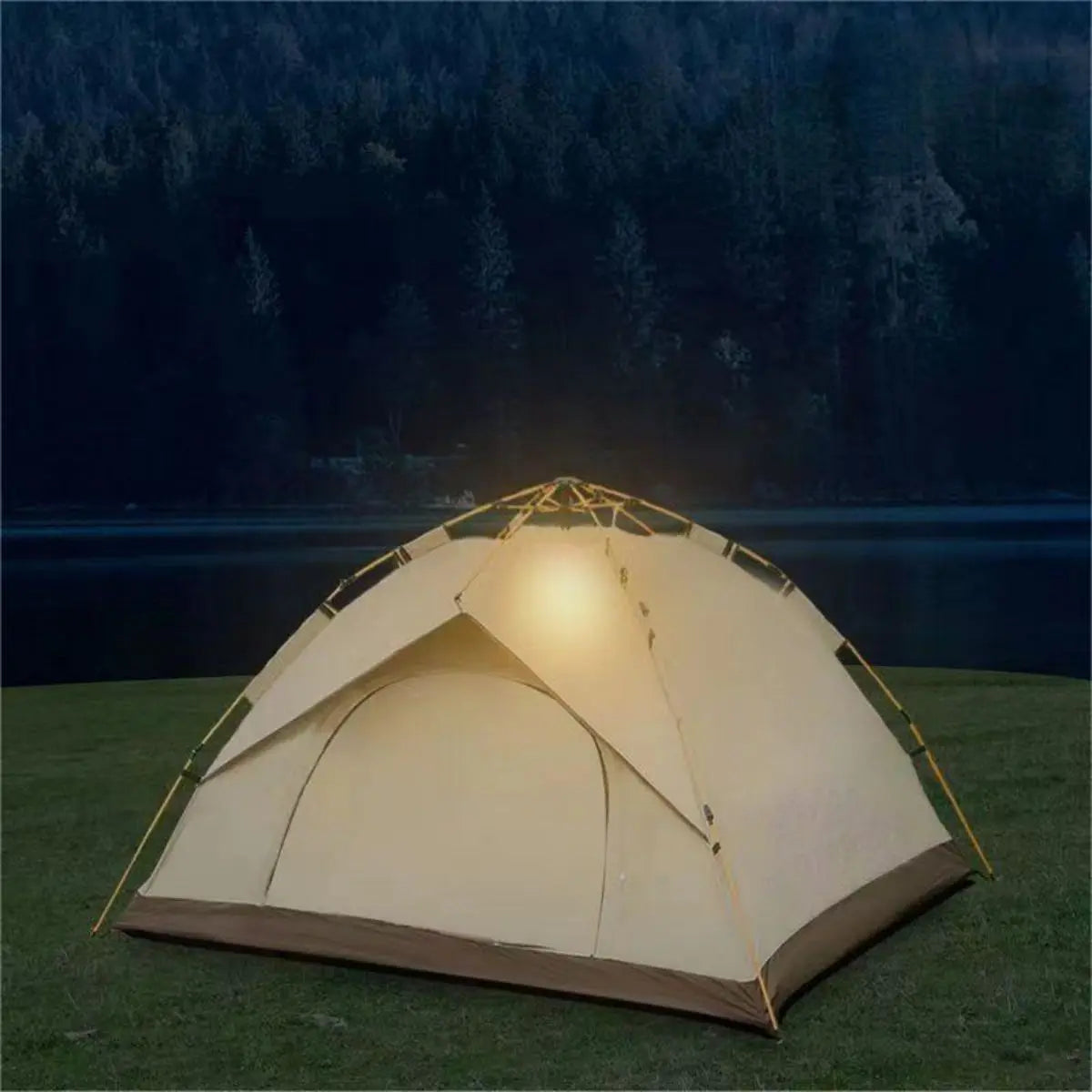 Automatic Quick-opening Rainproof Sun-proof Tent with Two Doors