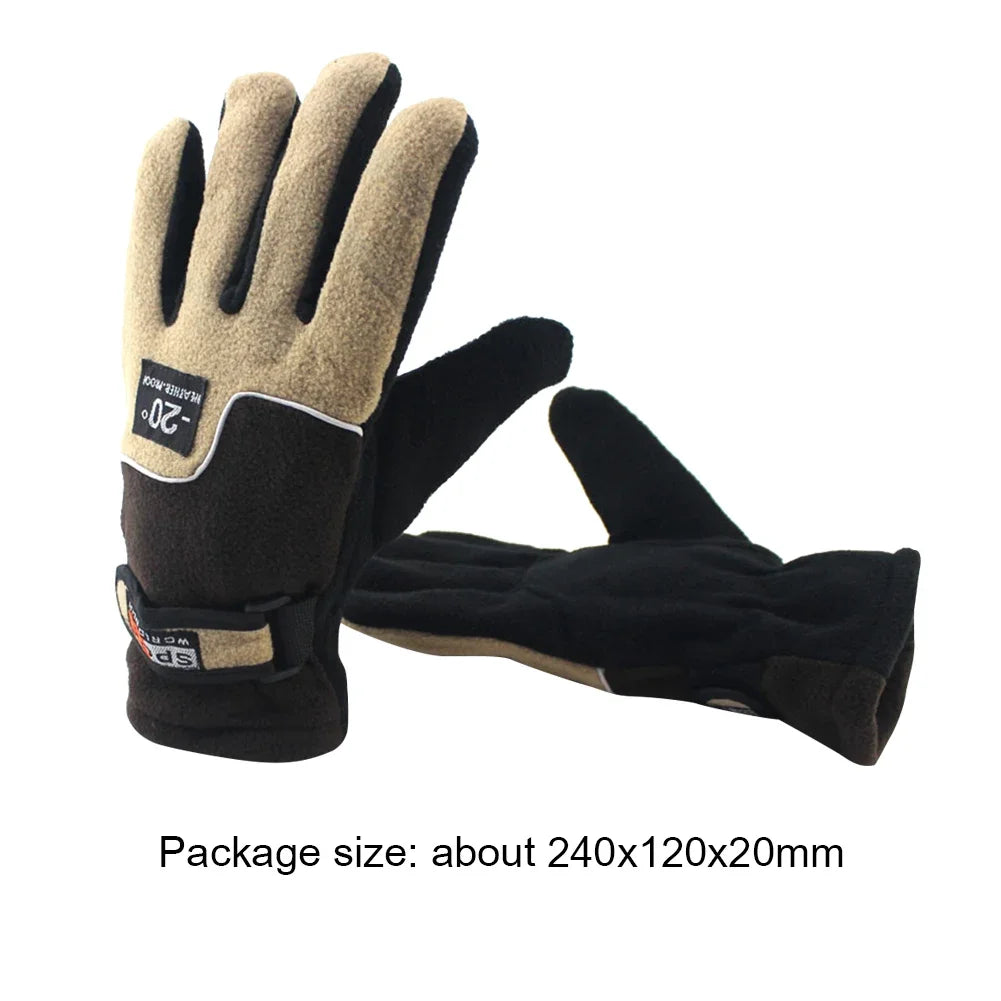 Thermal, Waterproof Winter Full Finger Ski Gloves