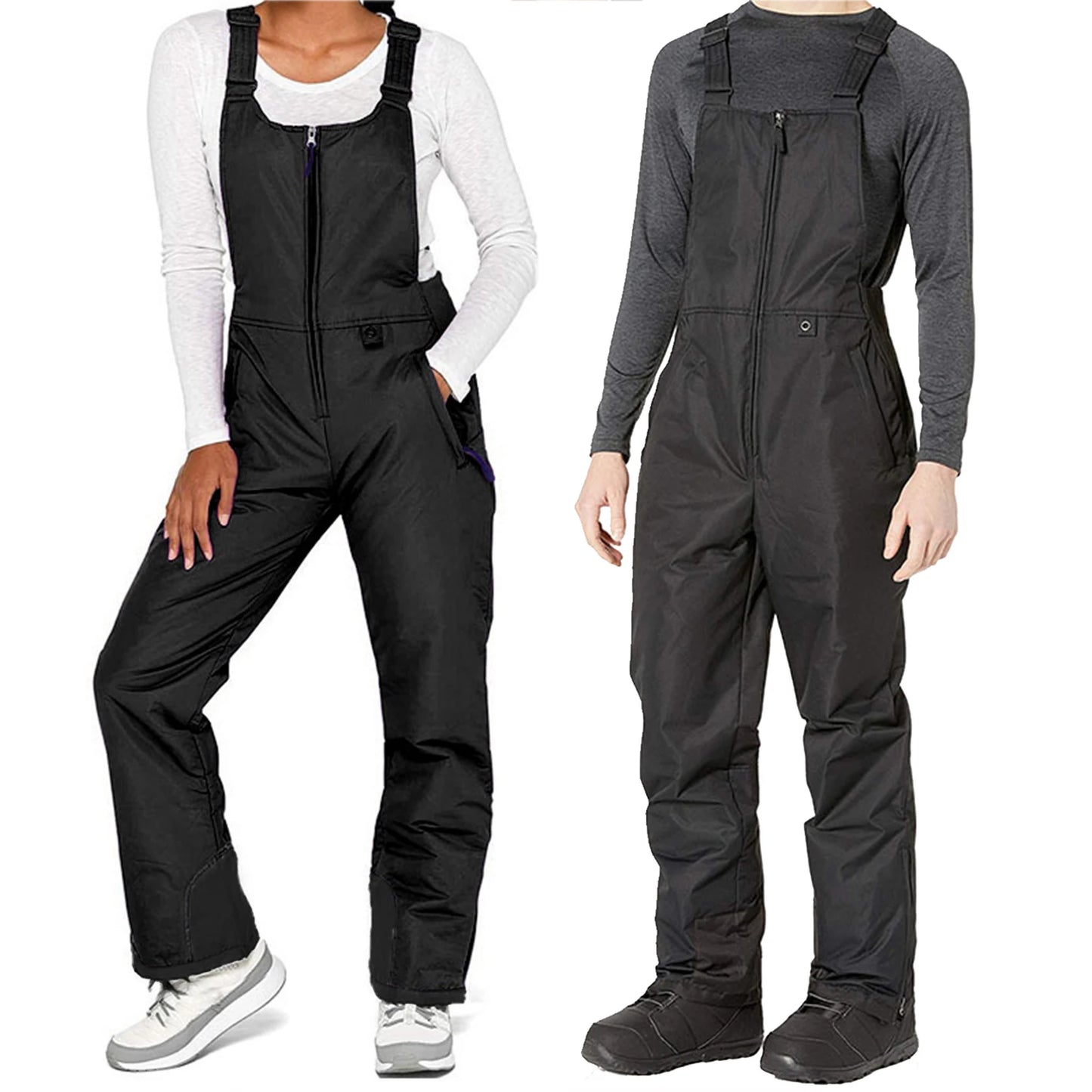 Insulated Ski/Snowboard Pants/Bibs For Men & Women S-4XL