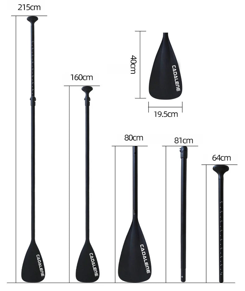 CADALENE Lightweight Inflatable Stand Up Paddle Board with Pump