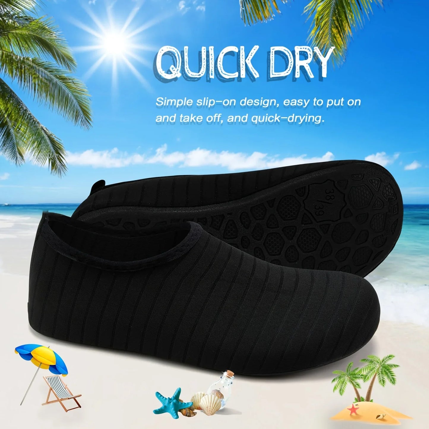 Anti-Slip, Quick-Dry, Water Sports Shoes