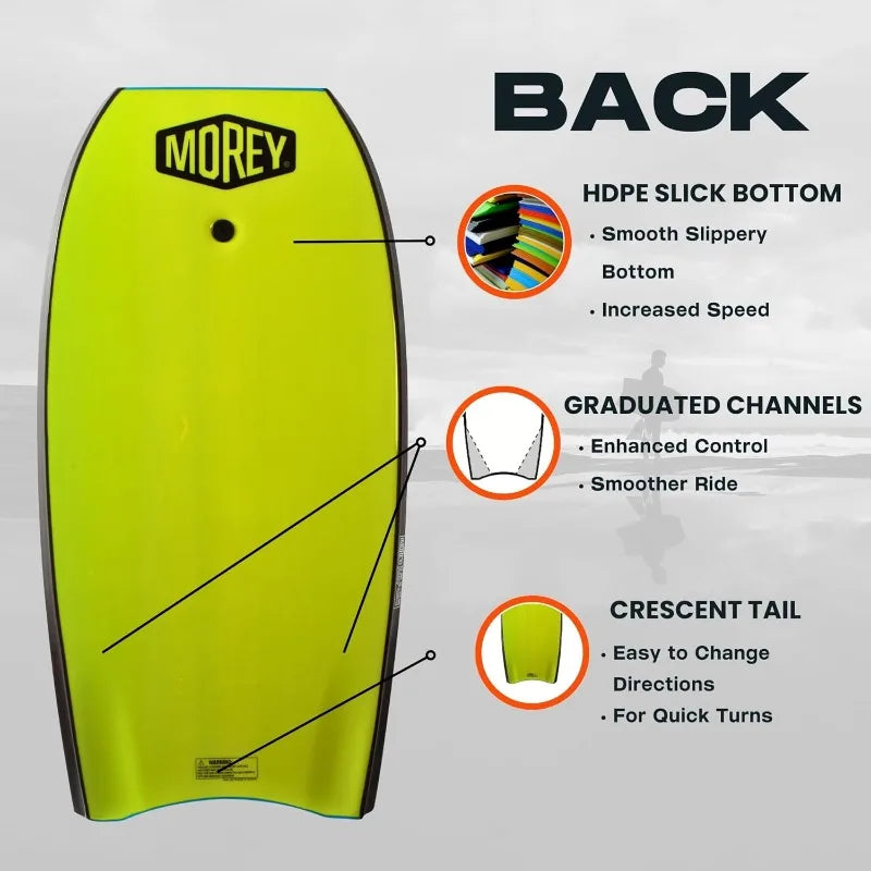 MOREY® Cruiser, The Original Bodyboard; 42.5 in Full Size