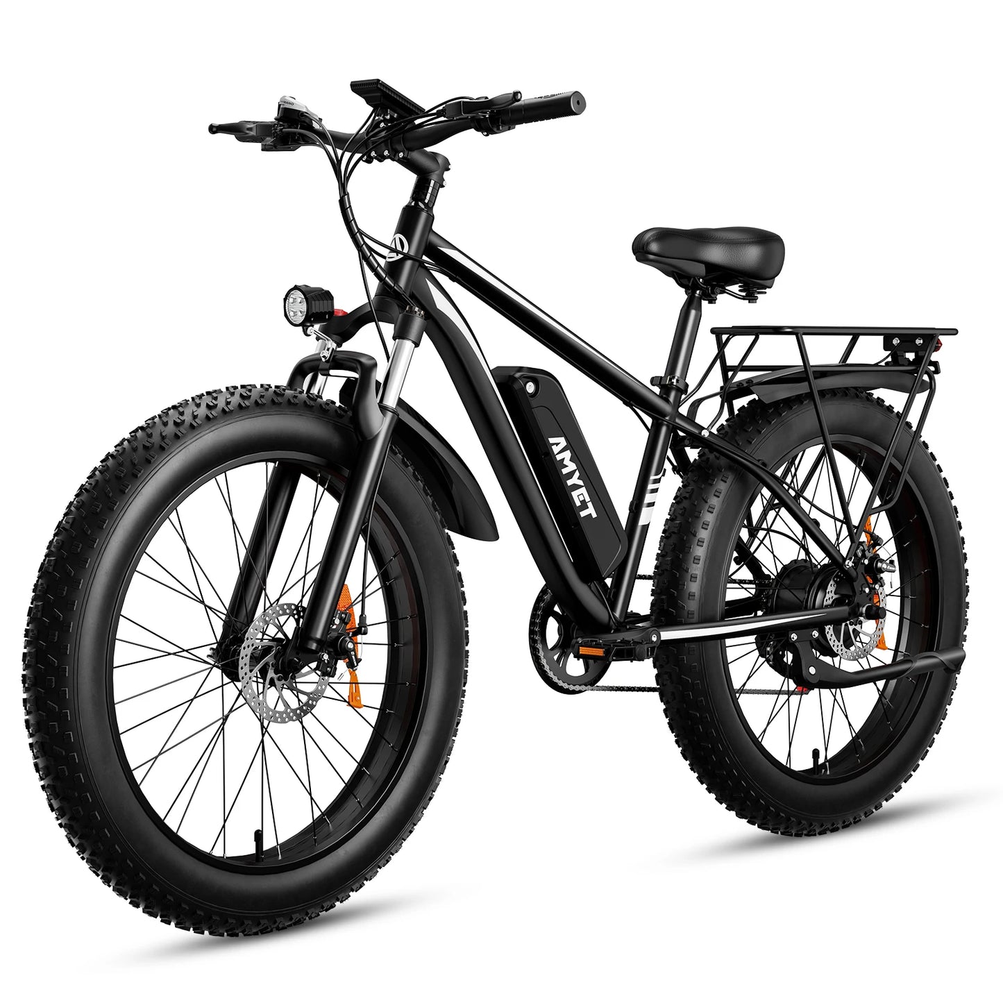 AMYET1500W 48V 26"Adult Fat Tire Mountain Electric Bike
