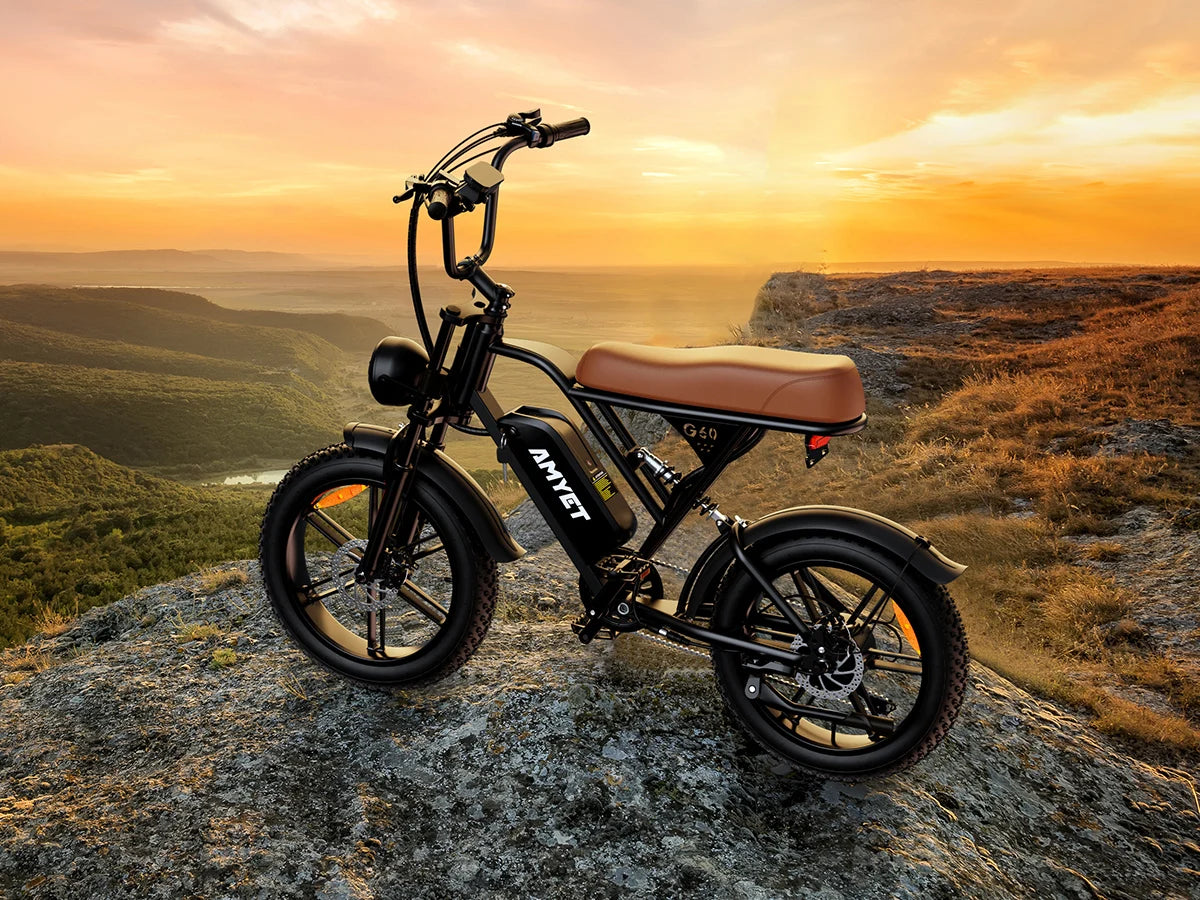 AMYET V9-G60 1000W 48V Men's Electric Mountain Bike