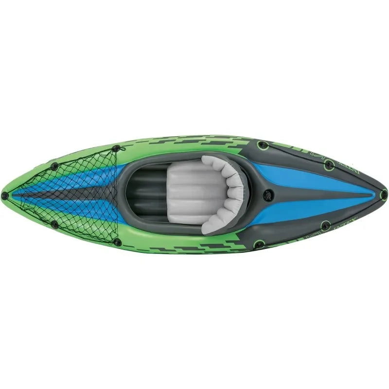 Challenger Inflatable Kayak Series: Includes Deluxe 86in Kayak Paddles and High-Output Pump