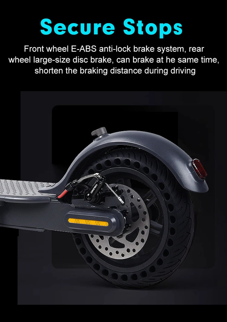 Mankeel MK083 350W 36V 10.4AH Folding Electric Scooter for Adults with Max Range 30KM