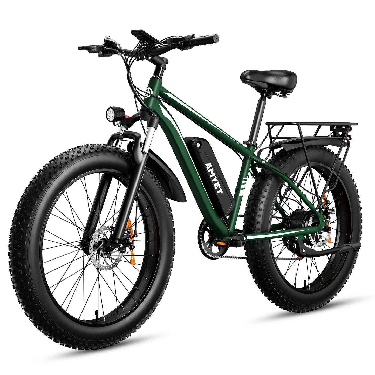 AMYET1500W 48V 26"Adult Fat Tire Mountain Electric Bike