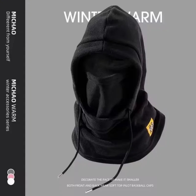 Winter 3-in-1 Windproof Hat with Mask and Neck Warmer for Men and Women
