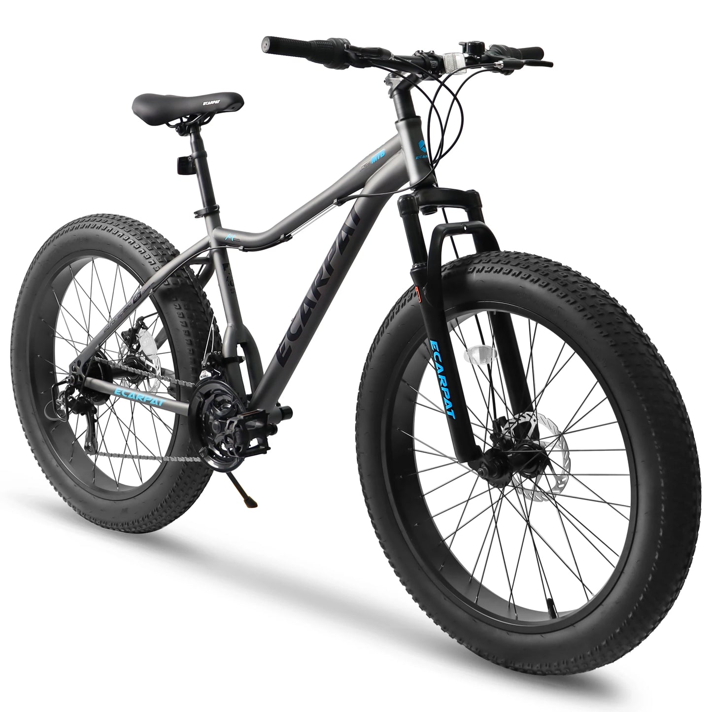 Ecarpat 26 in, 21 Speed Mountain Bike with 4-Inch-Wide Fat Tires for Men/Women