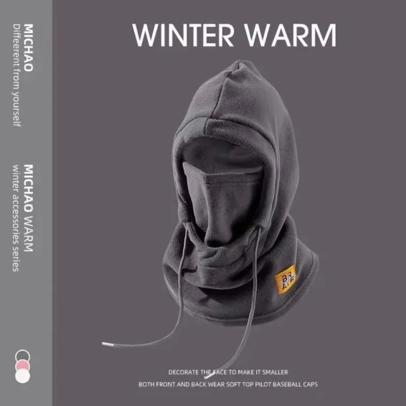 Winter 3-in-1 Windproof Hat with Mask and Neck Warmer for Men and Women