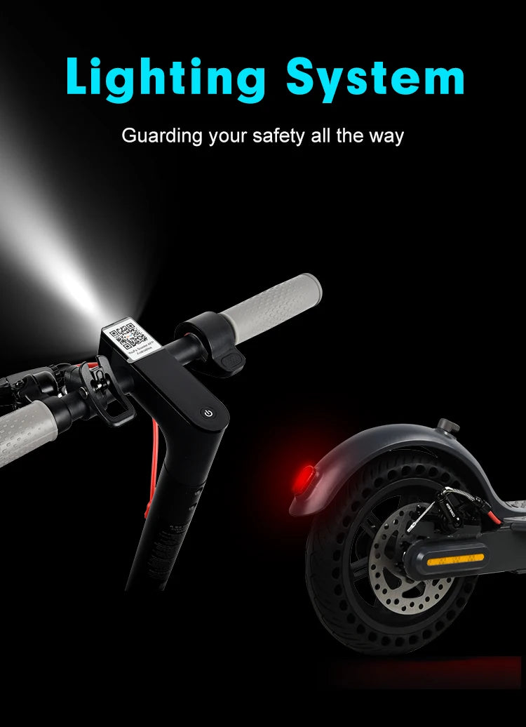 Mankeel MK083 350W 36V 10.4AH Folding Electric Scooter for Adults with Max Range 30KM
