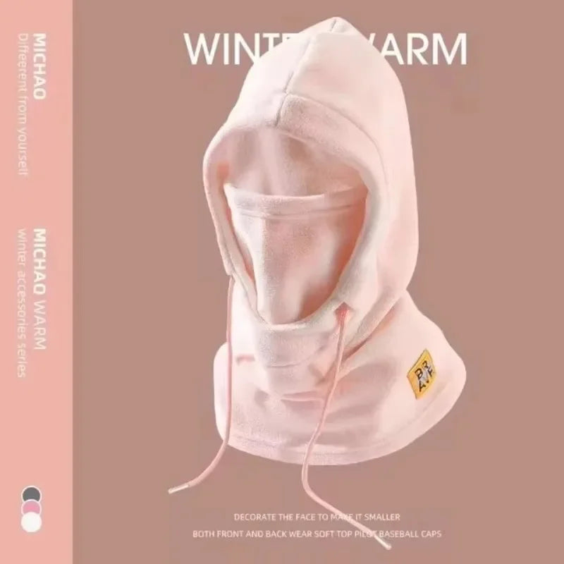 Winter 3-in-1 Windproof Hat with Mask and Neck Warmer for Men and Women