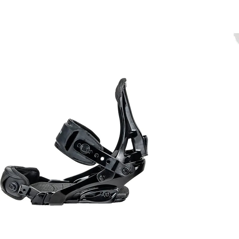 Snowboard Bindings-Medium US Size 5.5 to 8.5-Midnight Black