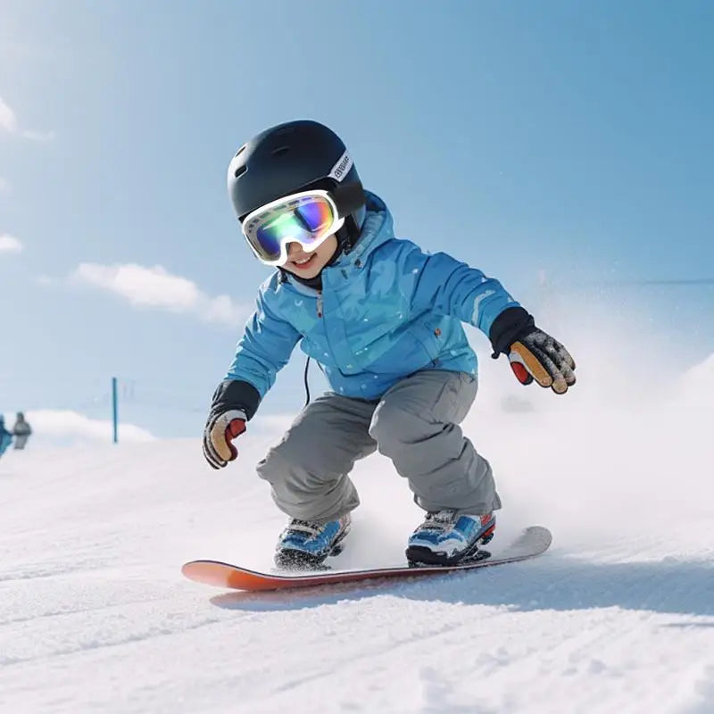 Kid's Anti-Fog Comfortable and Warm Ski/Snowboard Goggles