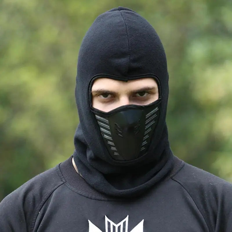 Cold-Proof, Windproof Fleece Thermal Neck Full Face Ski Mask for Men & Women