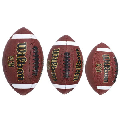 1 Pcs Wilson Football Standard for Training and Game Play, Size 3, Size 6, Size 9