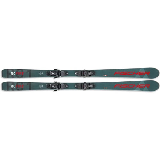 Unisex RC Fire Lightweight Alpine All Mountain Snow Skis with Bindings