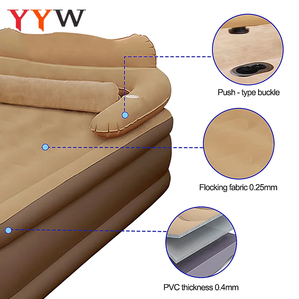 Inflatable Folding Camping Mattress 