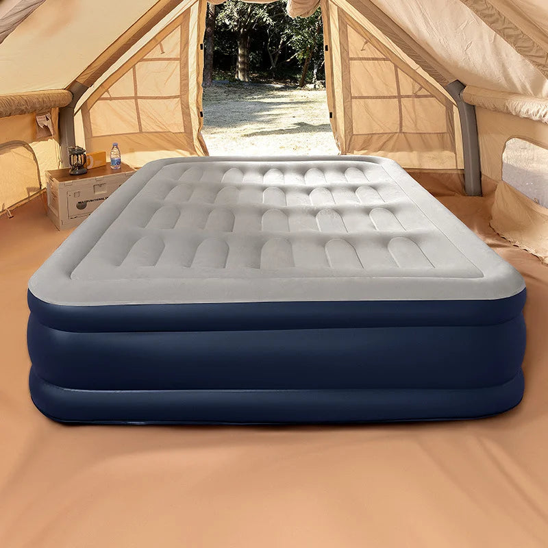1-2 Person PVC Automatic Inflatable Camping Mattress