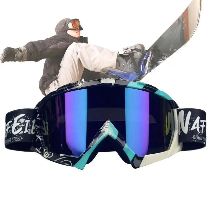 Ski/Snowboard Anti-Scratch UV Ray Protective Goggles