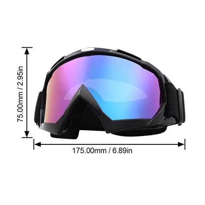 Anti-Fog Ski/Snowboard Goggles with UV Protection