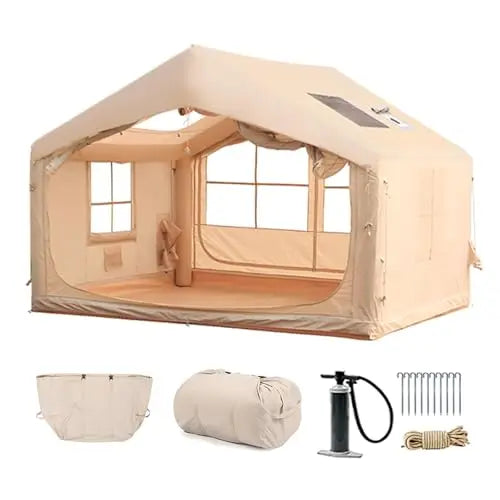 6-8 Person Ultra-Quick Setup Inflatable Tent for Camping