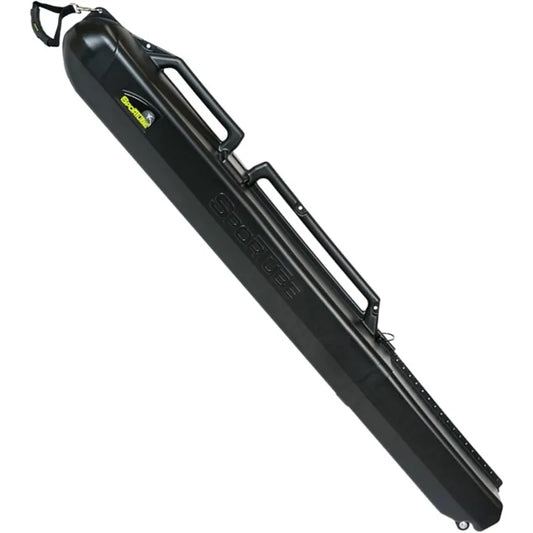 Series 2 Hard, Lockable, Adjustable Protective Travel Ski Case for Two Pairs of Alpine Skis and Poles or Four Pairs of Nordic Skis and Poles