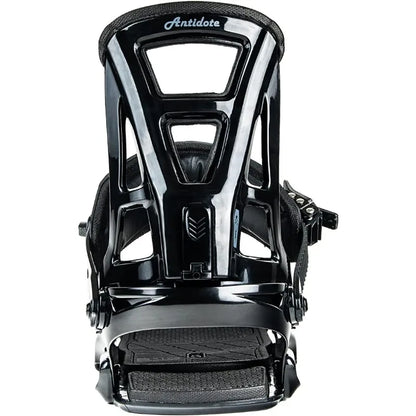 Snowboard Bindings-Medium US Size 5.5 to 8.5-Midnight Black