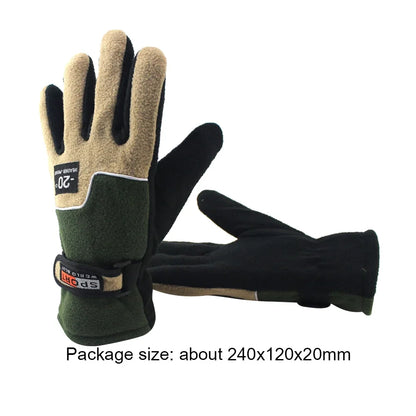 Thermal, Waterproof Winter Full Finger Ski Gloves