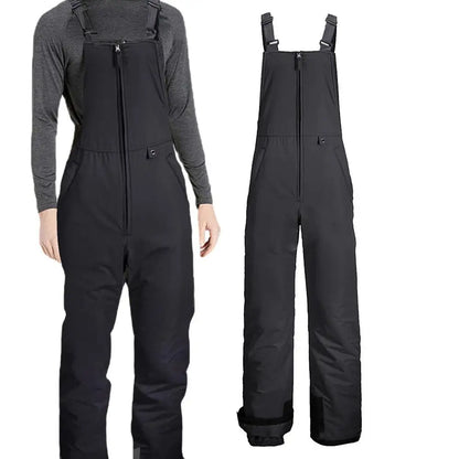Winter Comfortable, Waterproof, Insulated Ski/Snowboarding Bibs/Overalls