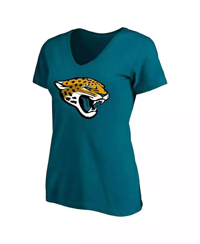 Fanatics | Women's Trevor Lawrence Teal Jacksonville Jaguars Plus Size V-Neck T-Shirt