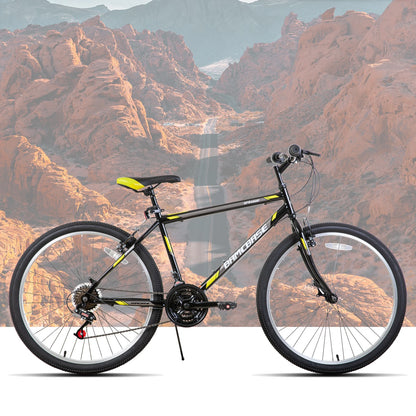 Hiland 24 or 26 in 21 Speed Mountain Bike for Men & Women