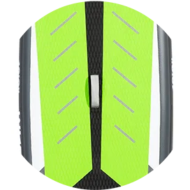 WKERSIY Inflatable Stand Up Surfboard/Paddle Board, 12ft6in, Green